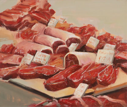 Pork Palette - Original Oil Painting | Still life